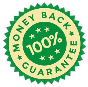 100% money back guarantee