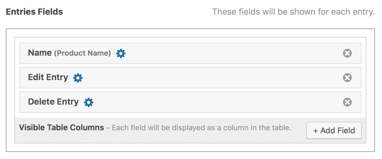 The Edit View View Configuration screen in the Admin