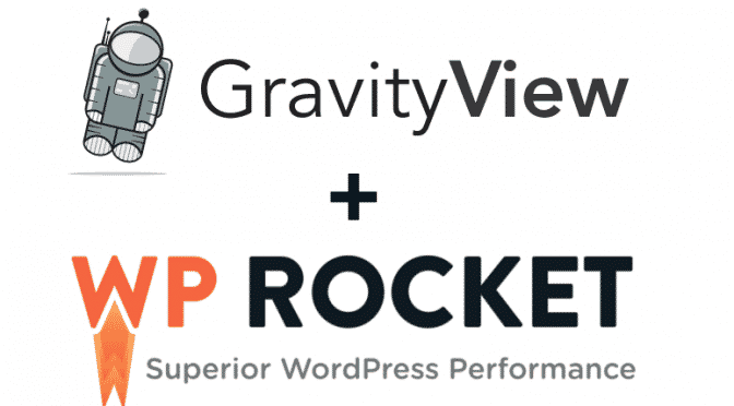 GravityView + WP Rocket