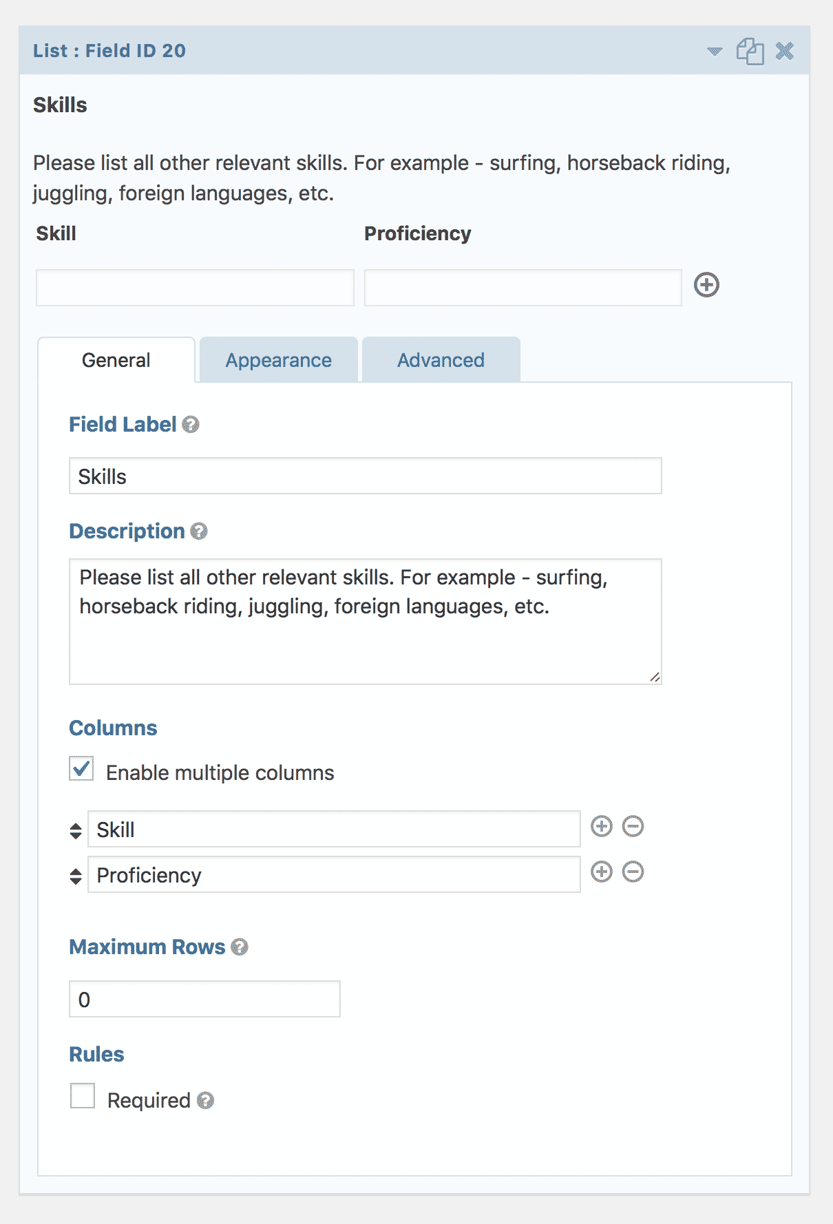 Creating a database of actors and actresses - GravityKit