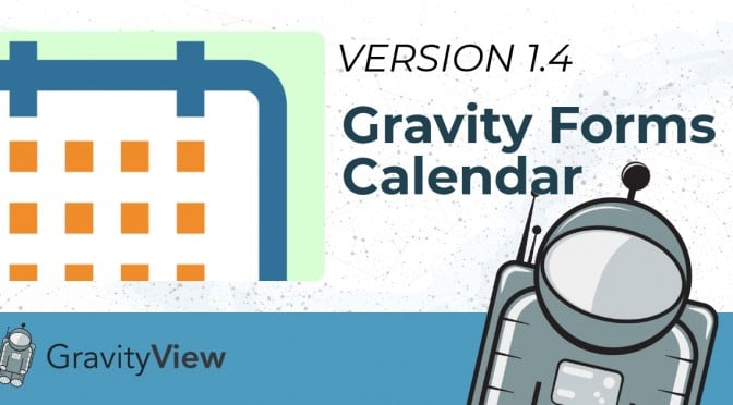 Gravity Forms Calendar 1.4