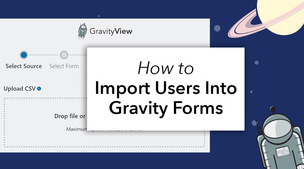 How to import users into Gravity Forms