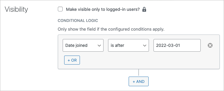 Advanced Filtering for GravityView - GravityKit 4 Field conditional logic settings in GravityView