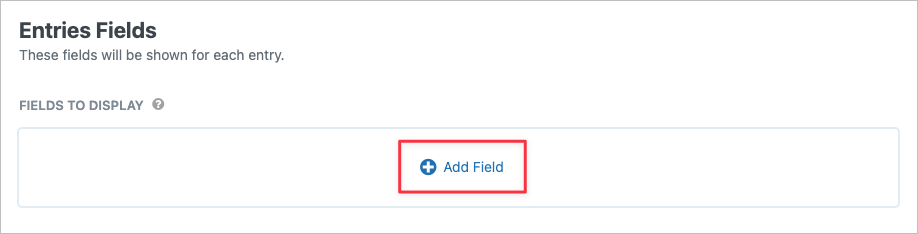 The 'Add Field' button in the GravityView View editor