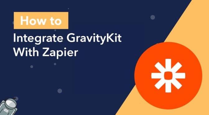 How to integrate GravityKit with Zapier