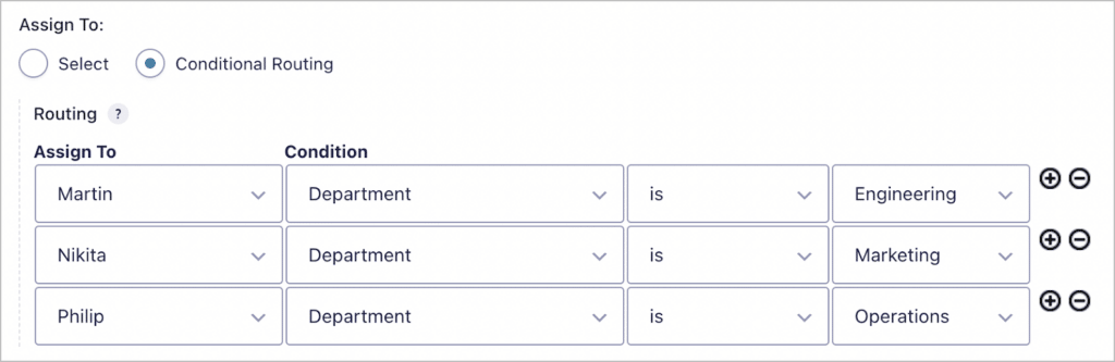 Gravity Flow conditional routing