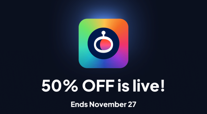 50% off is live!
