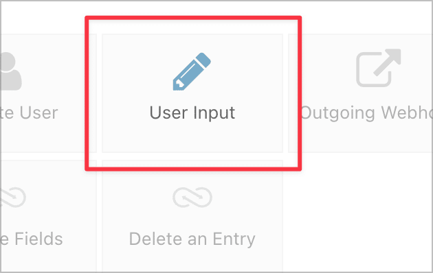 The 'User Input' step type in Gravity Flow