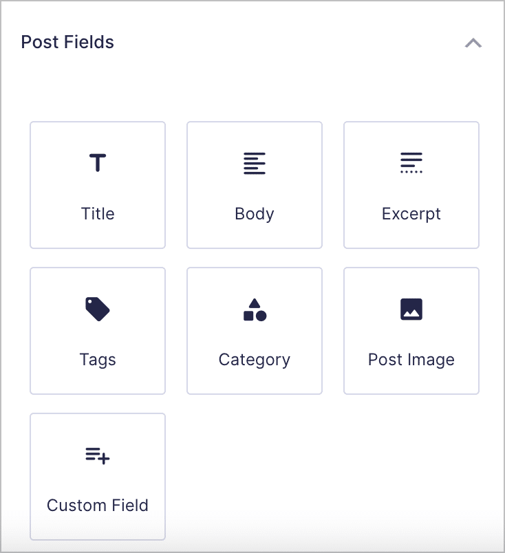 Gravity Forms post fields