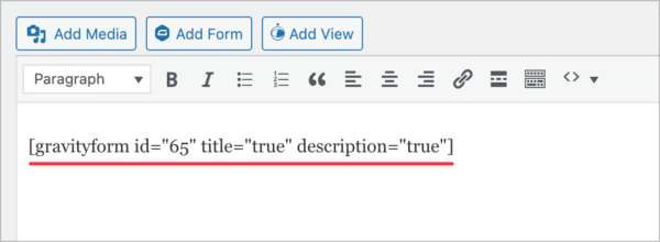 How to embed a Gravity Forms form on your WordPress site - GravityKit