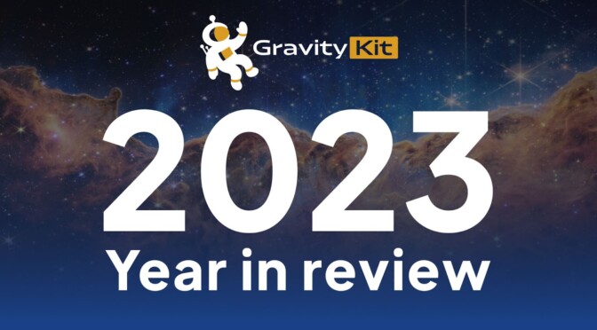 GravityKit 2023 year in review