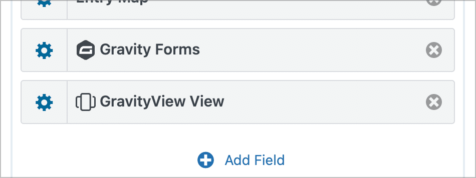 GravityView—"Gravity Forms" and "GravityView View" fields