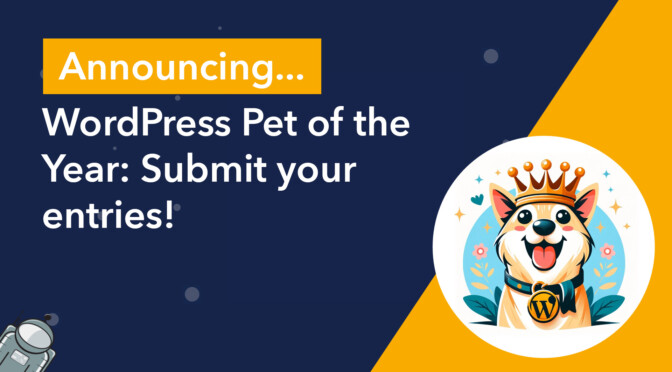 Announcing... WordPress pet of the year!