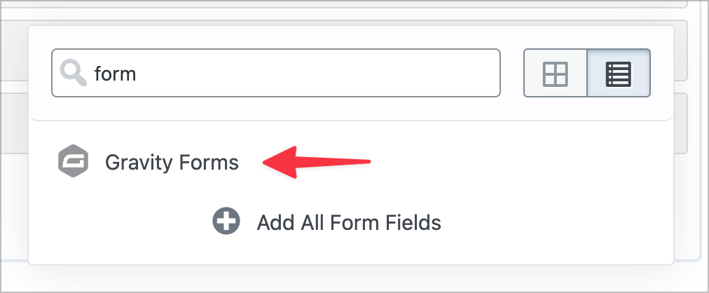 The Gravity Forms field type in GravityView