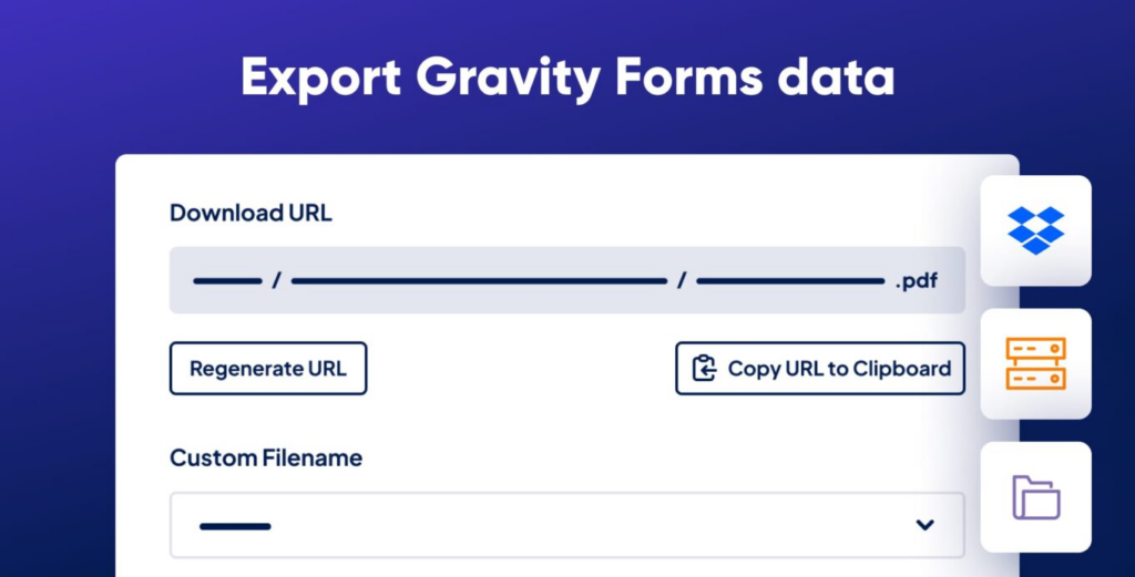 Export Gravity Forms data