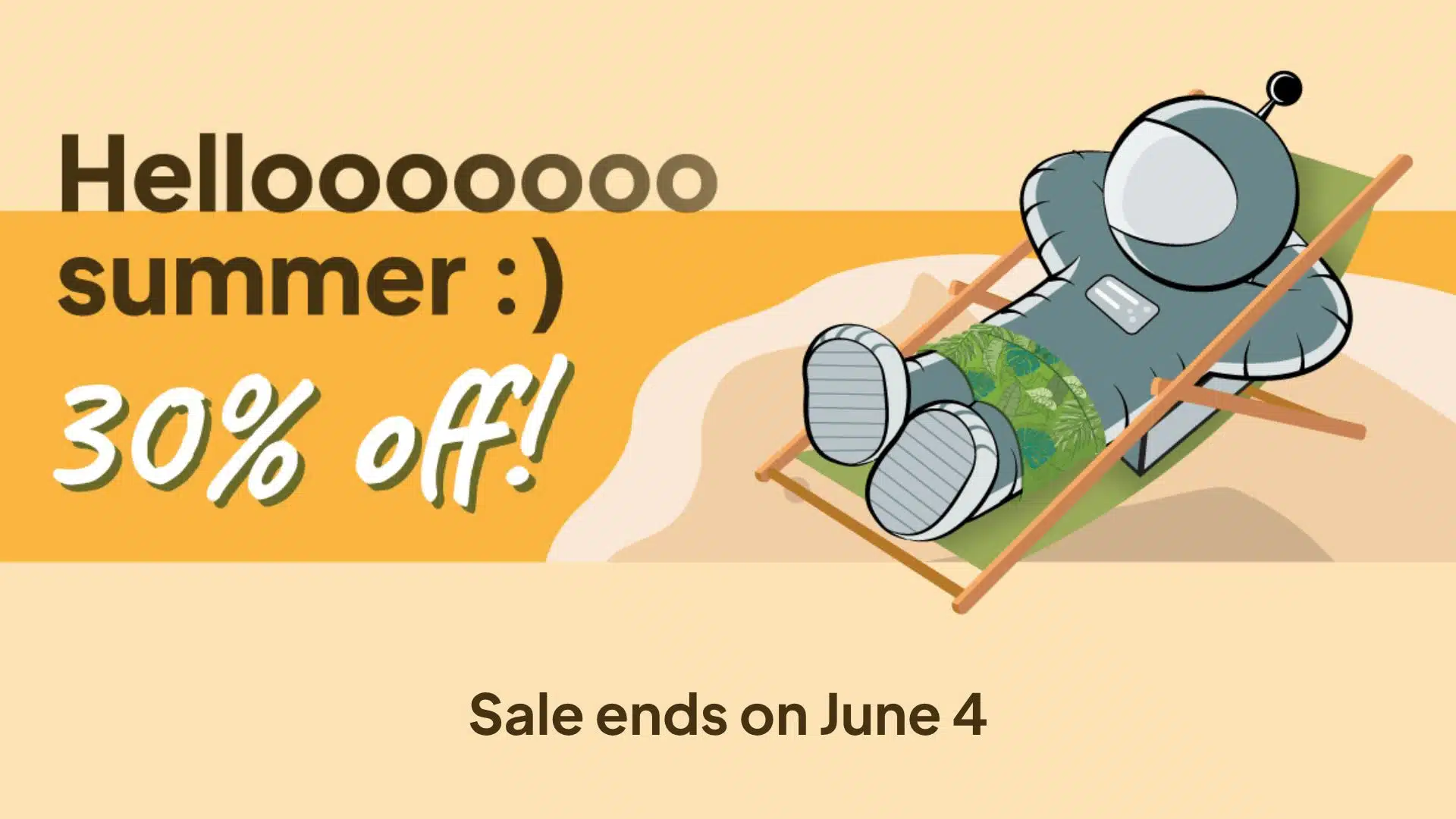 Hello Summer! 30% off