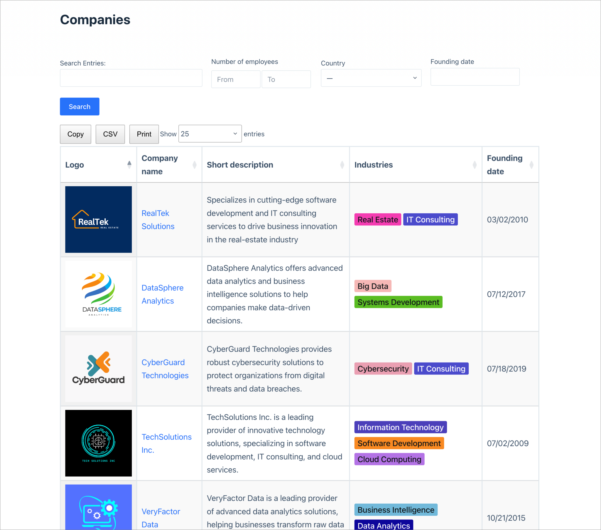 caterease software - crunchbase company profile &... How to build a Crunchbase clone on WordPress without any code - GravityKit