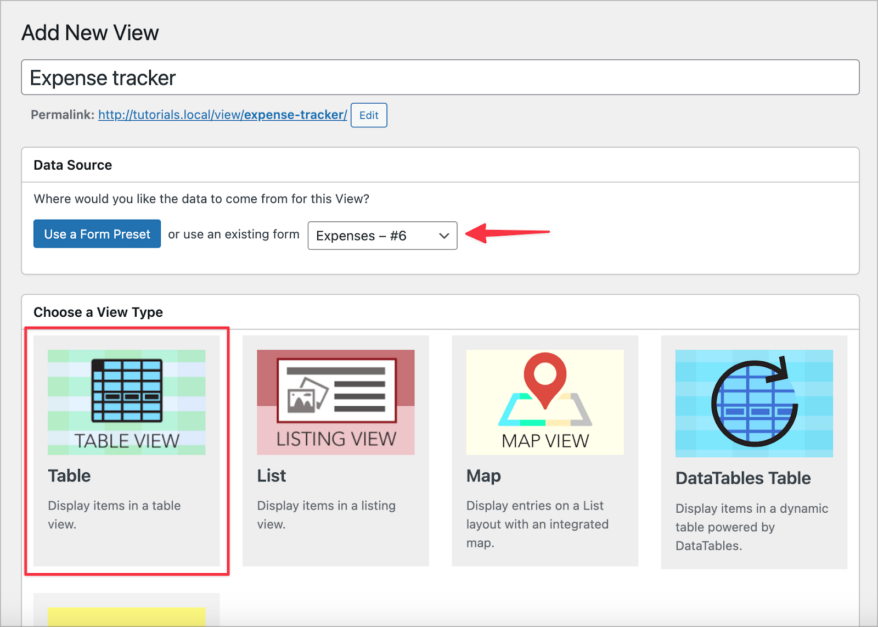 How to build an expense tracker on WordPress without code - GravityKit