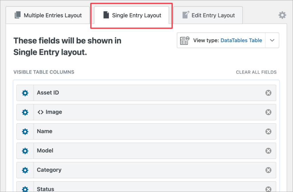 The GravityView Single Entry layout