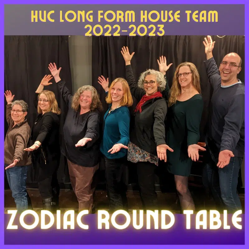 Picture of Zodiac Round Table, HVC Long Form House Team 2022–2023. Zack is the tall one on the right.