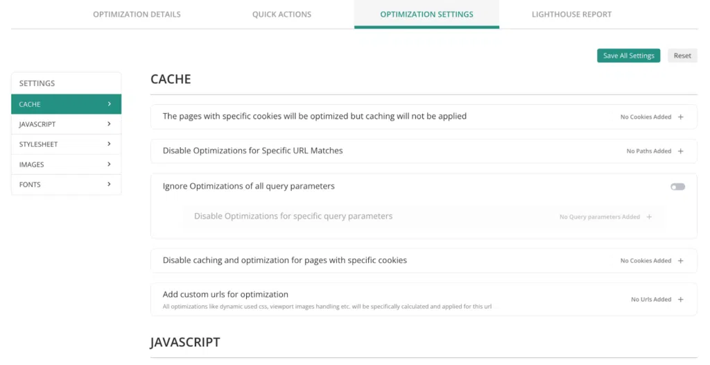 Airlift caching feature
