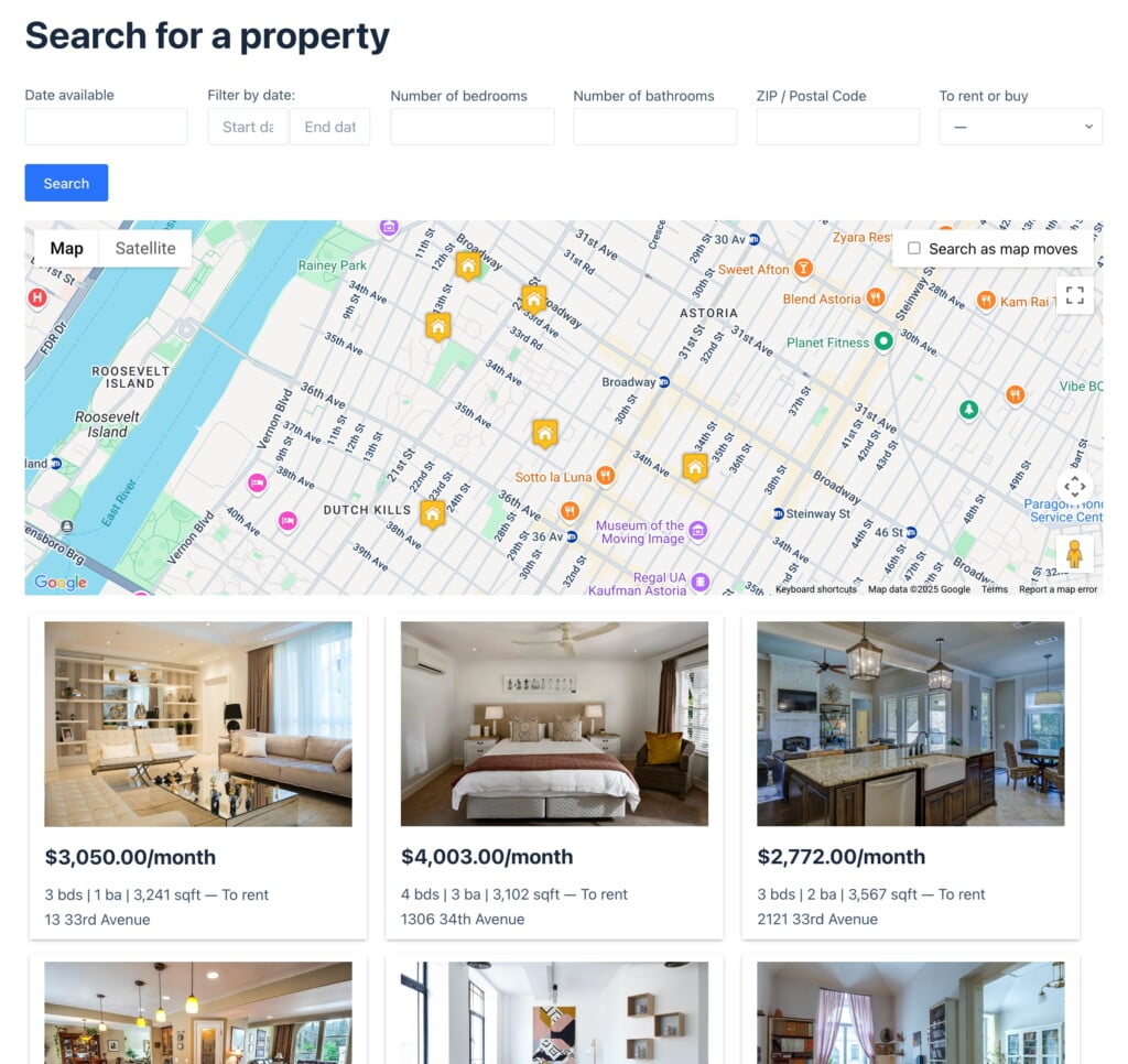 Real-estate directory