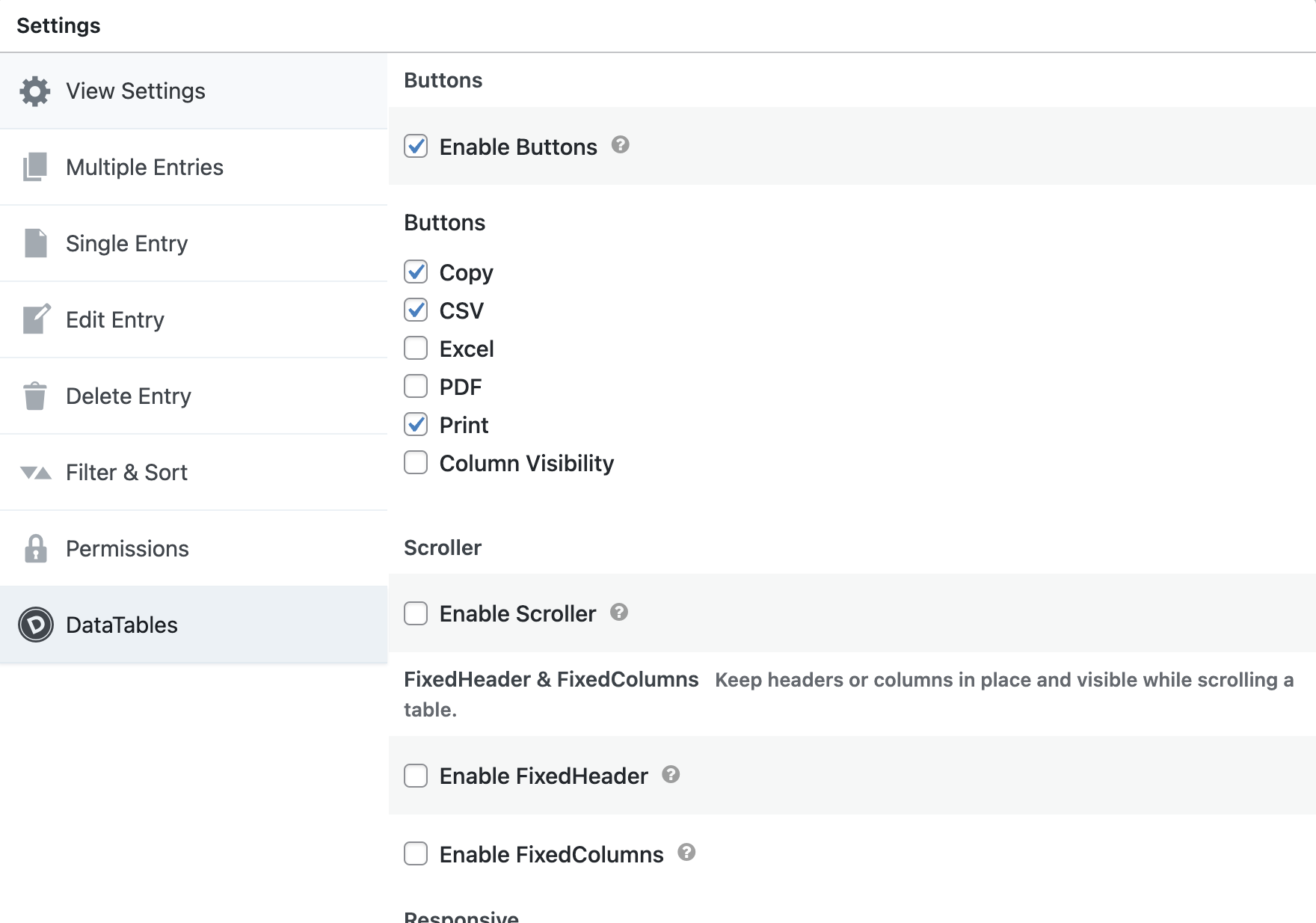 Image from Article: Getting Started With the DataTables Layout