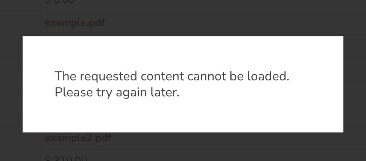 Image from Article: Fix for when the lightbox is not displaying PDFs