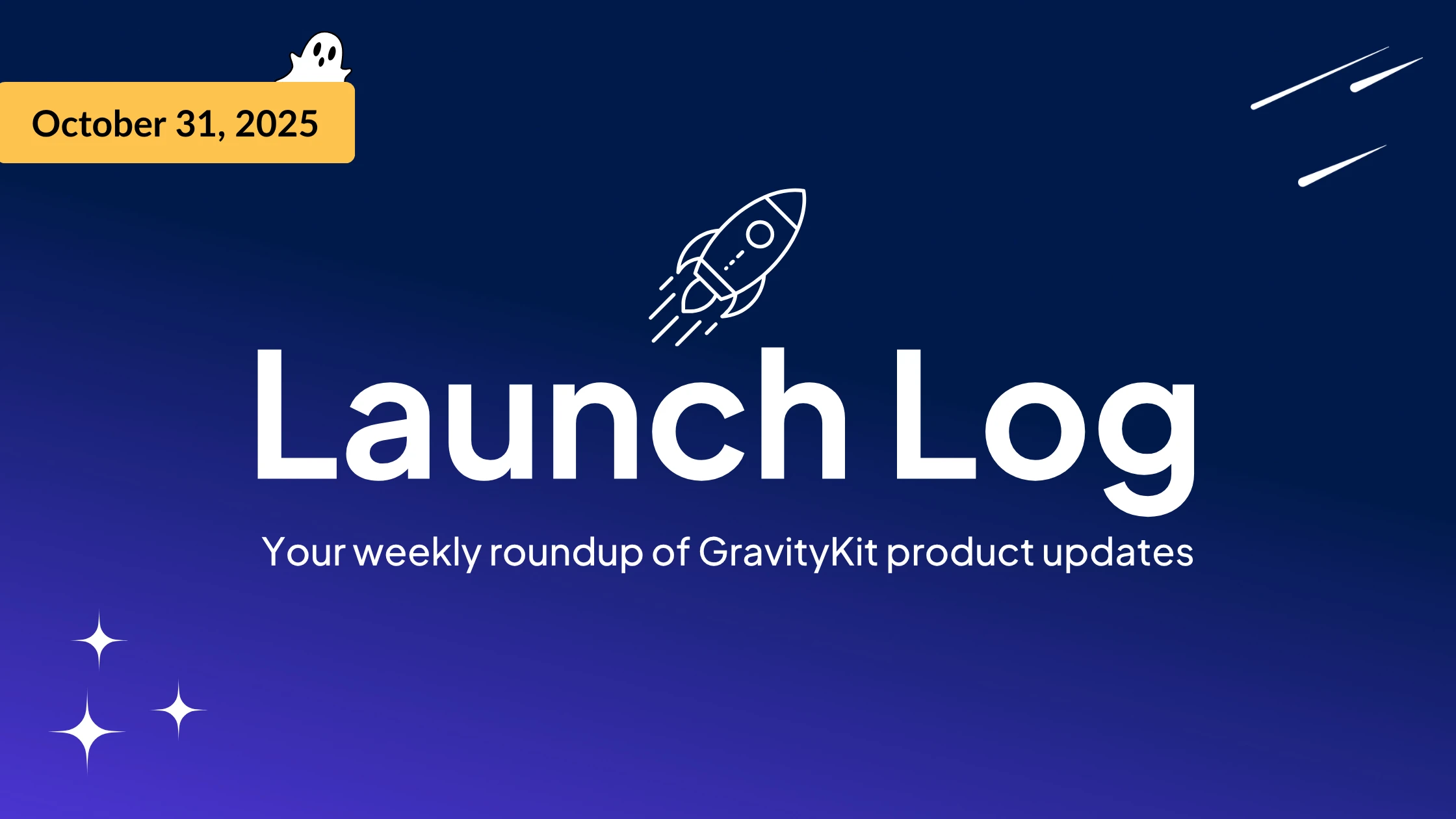 Launch Log October 31