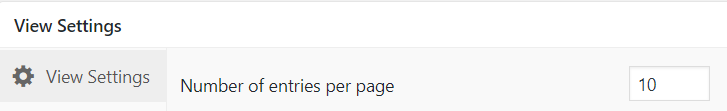 Limiting the number of entries to 10 for a leaderboard style View