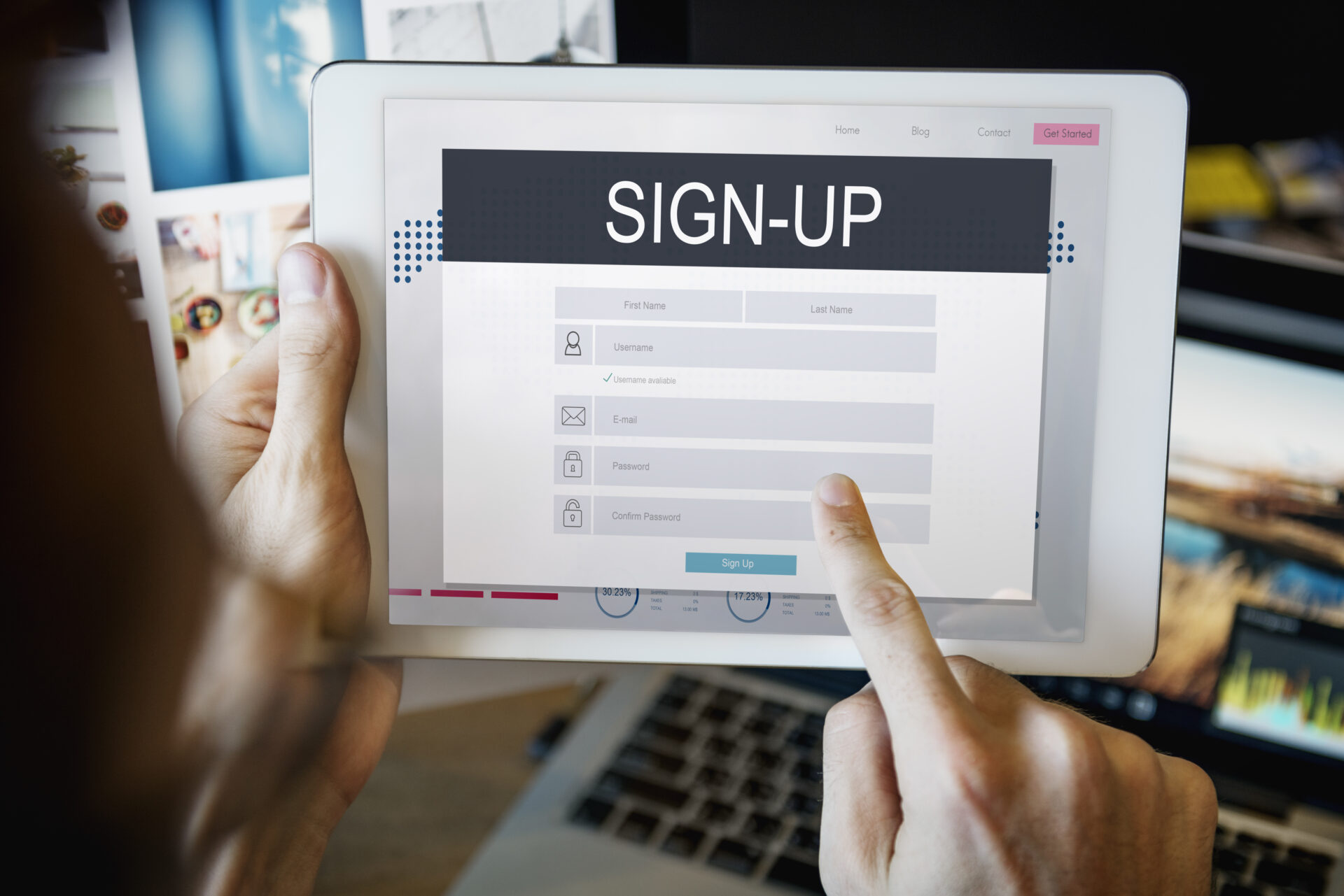 Prepopulating user data