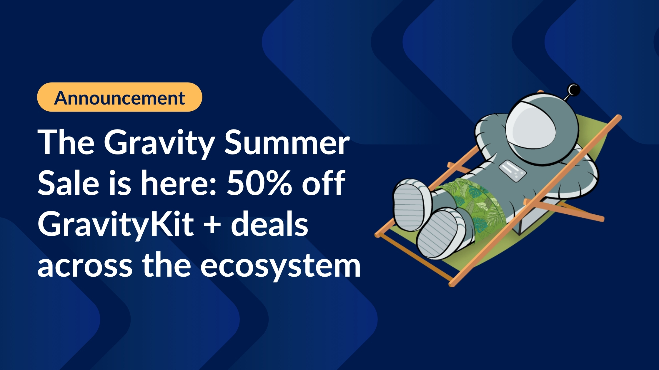 The Gravity Summer Sale is here: 50% off GravityKit + deals across the ecosystem